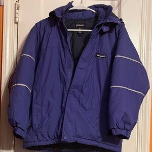 Patagonia Kids Puffer Jacket in Deep Purple